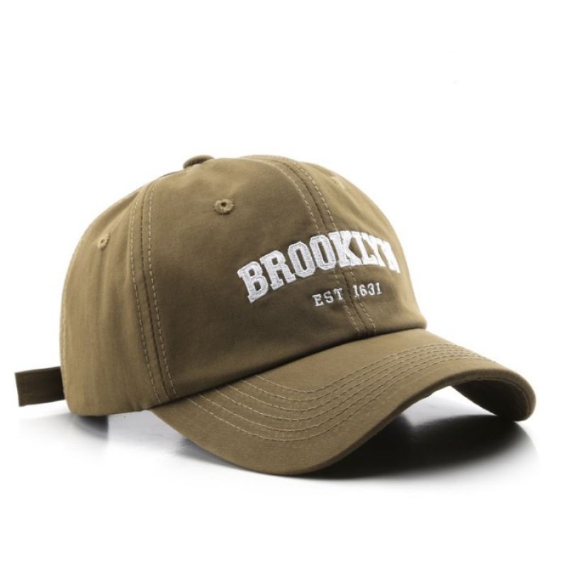 Topi Baseball premium pria wanita keren Termurah Bordir BROOKLYN