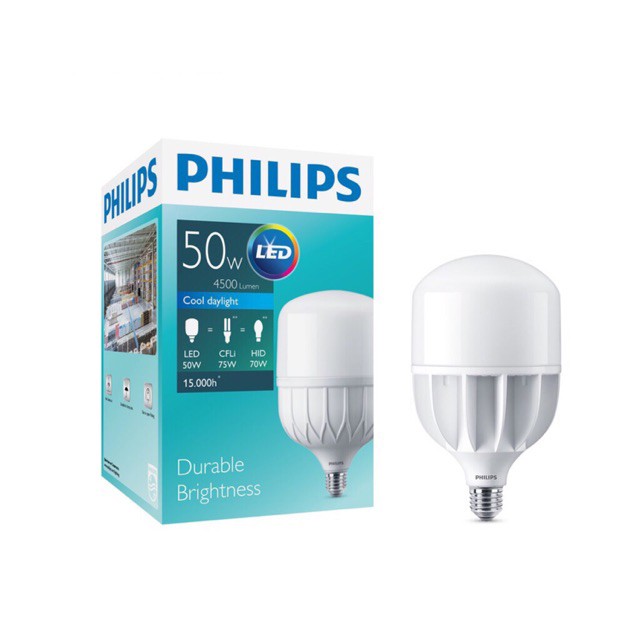 Lampu Led Philips 50w 50 watt Jumbo True force