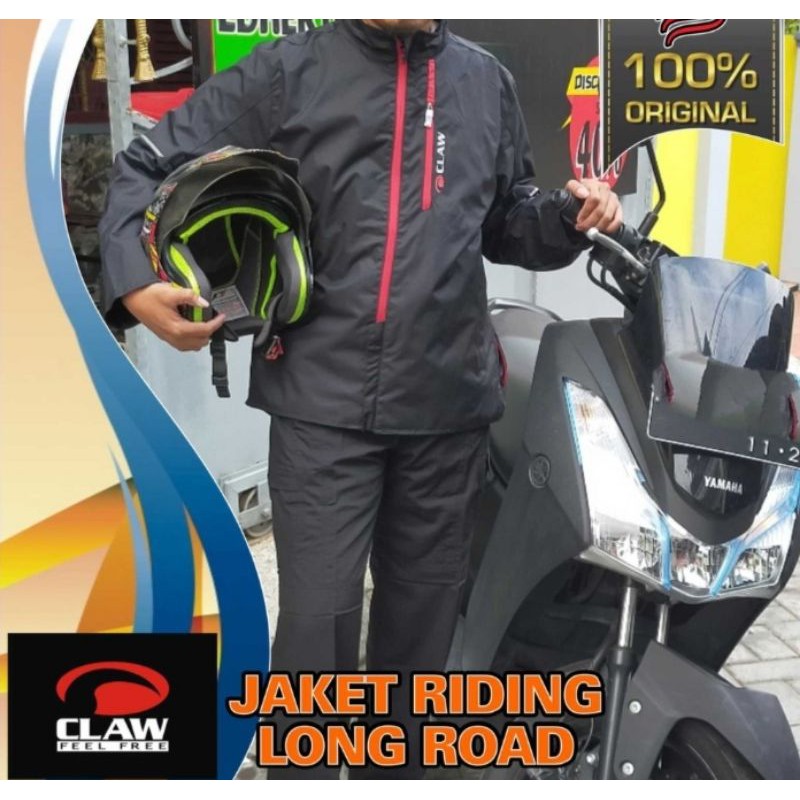 jaket motor long road claw jaket wind proof jaket touring motor jaket motor sepeda jaket harian
