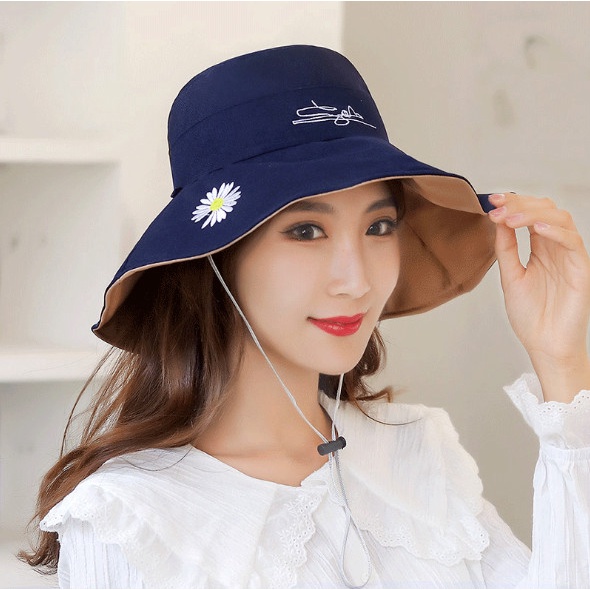 topi wanita bucket remaja impor distro casual baret polos cantik kekinian korea model cewek ready pe