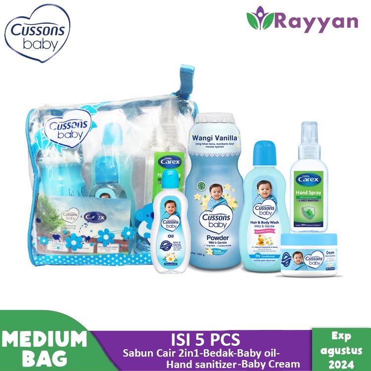 Cusson Baby Gift Set Medium / Perlengkapan Kado Bayi Baru Lahir-4