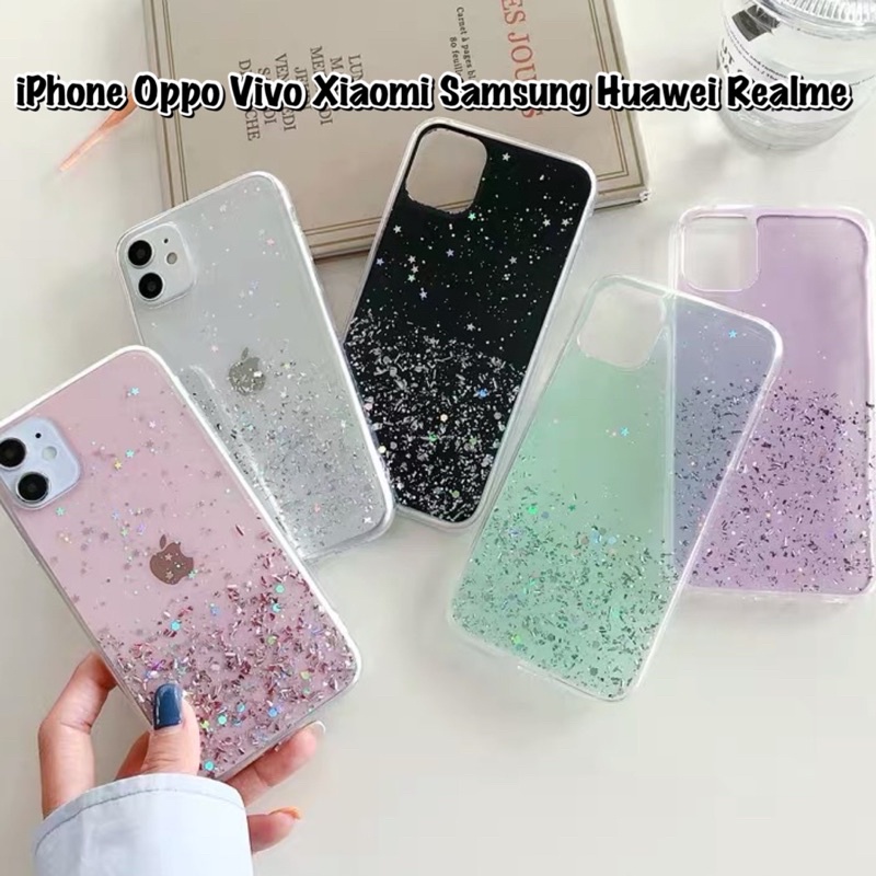 Glitter Case 5 Colors Available ALL PHONE TYPES! Samsung A32 A52 A72 M02 M11 A11 A02 A02s S20 S21 A9