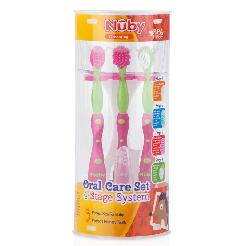 Nuby Oral Care Set 4 Stage System