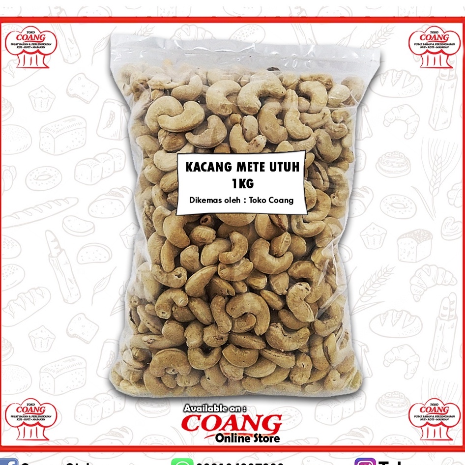 

KACANG MENTE UTUH 1 KG - METE KUALITAS SUPER