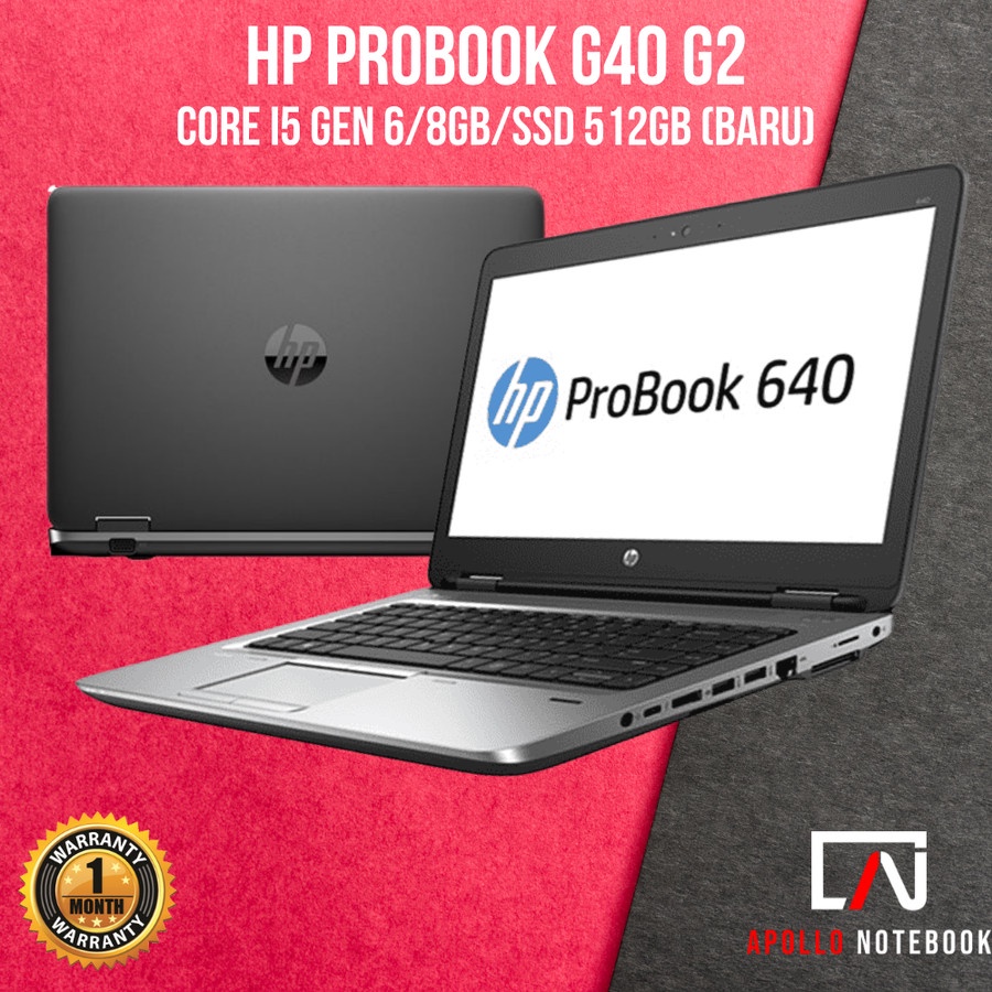 Laptop HP Probook 640 G2 Intel Core i5 - Murah Second Bergaransi