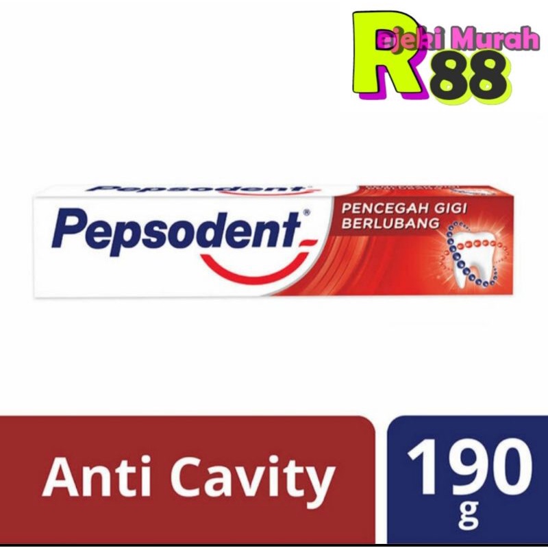 Pepsodent pasta gigi pencegah gigi berlubang 190g