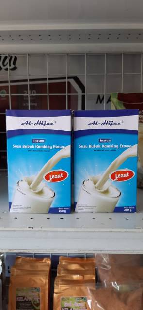 SUSU BUBUK KAMBING ETAWA AL HIJAZ - SUSU KAMBING MURNI 250 GRAM