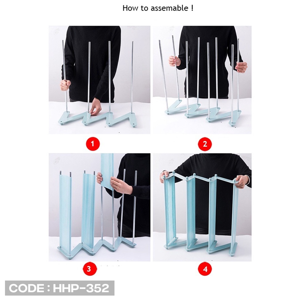 Z SHOE RACK - rak sepatu multifungsi portable 4 susun