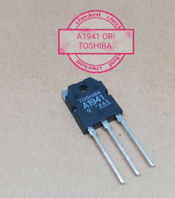 TRANSISTOR C5198 A1941 ORI TOSHIBA JAPAN HARGA PER SET