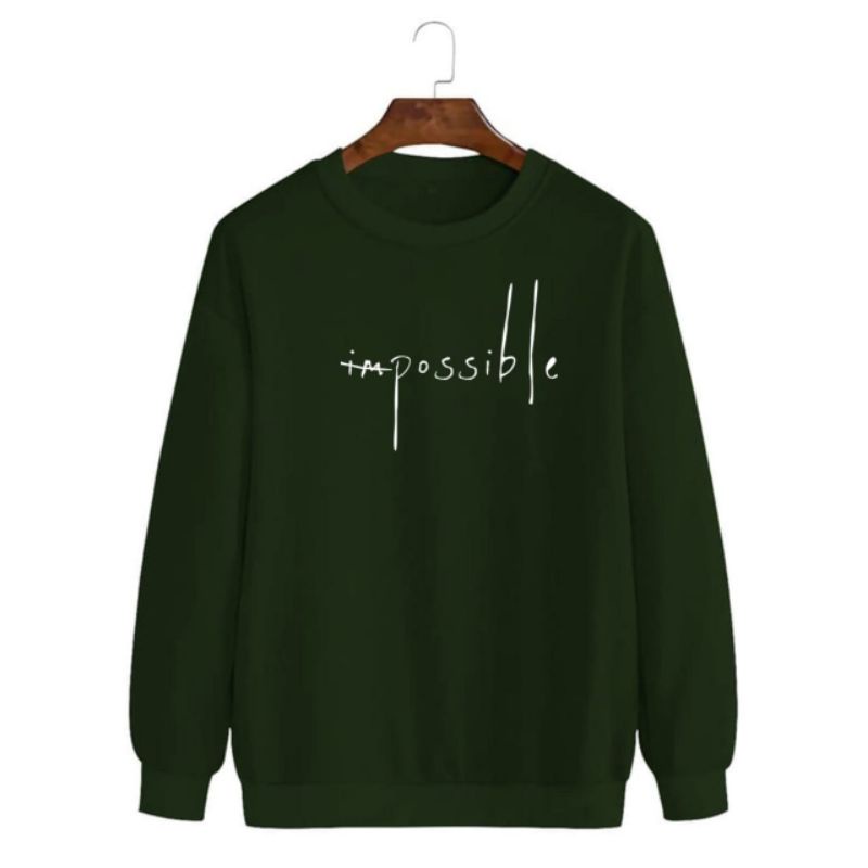 COD/DS/BAJU SWEATER IMPOSSIBLE (M-L)