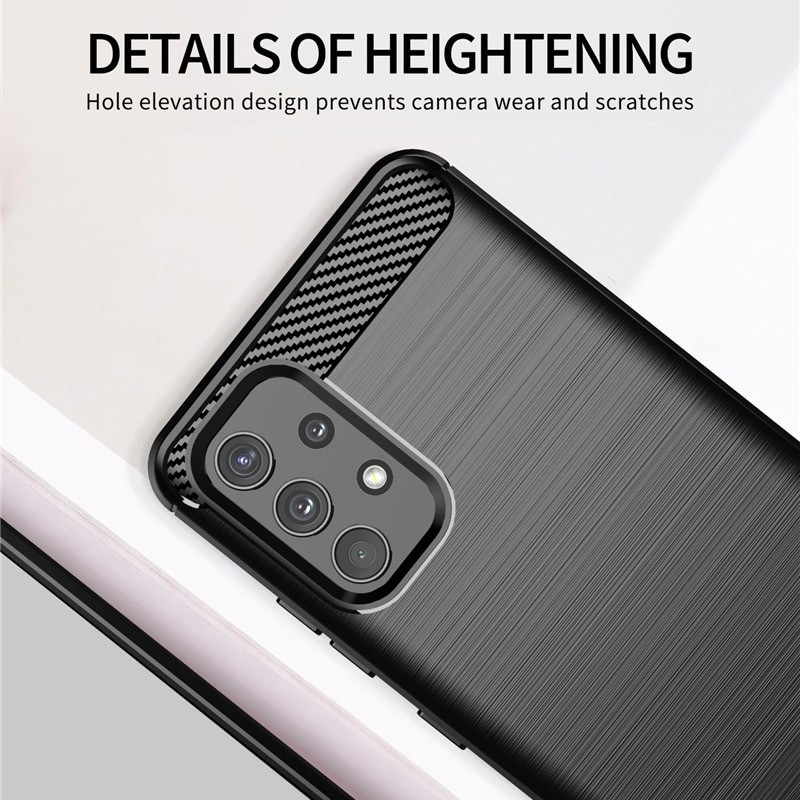 Case Samsung A52 2021 New Soft Case Slim Carbon Premium Casing