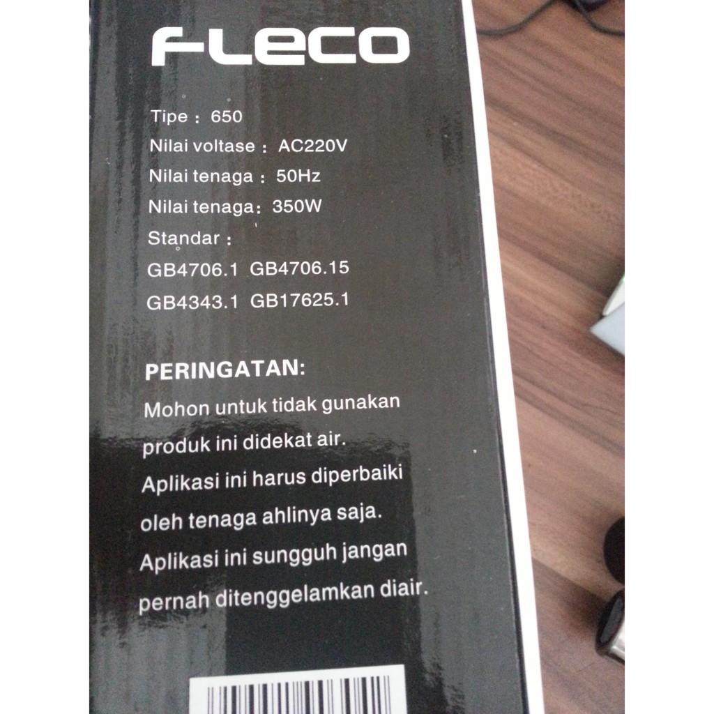 Fleco Hair Dryer / Pengering Rambut Salon 650 hasil sehat berkilau