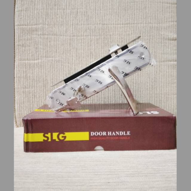 Kunci pintu besar handle SLG satu set lengkap