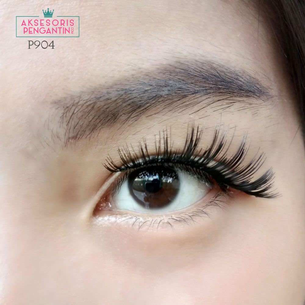 Bulu Mata Pesta Palsu Handmade Premium Berkualitas- Belle Eyelashes Grosir - P904