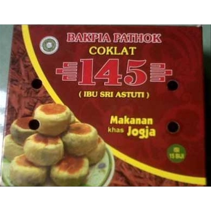 

Bakpia Pathok 145 Coklat Isi 20