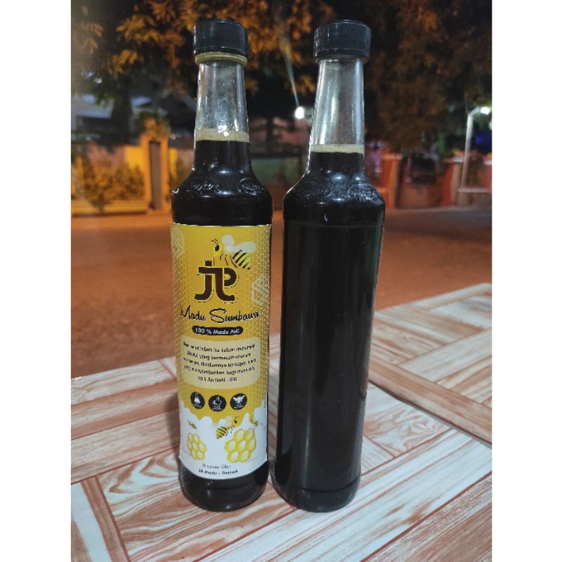 

Madu Hitam Pahit Sumbawa 460 ml 100% Asli Murni Dorsota