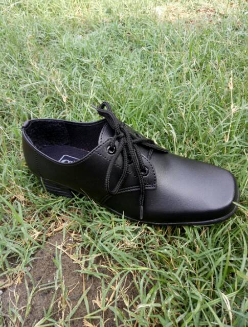 Sepatu paskibra hitam tali wanita pantopel lancar jaya abadi