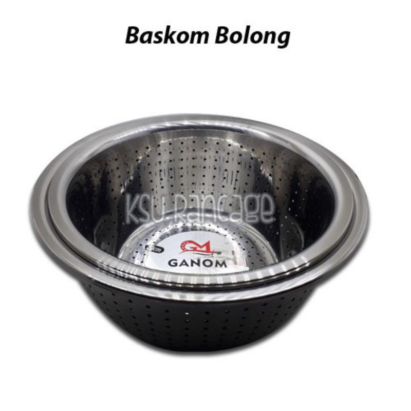 Baskom Stainless Berlubang