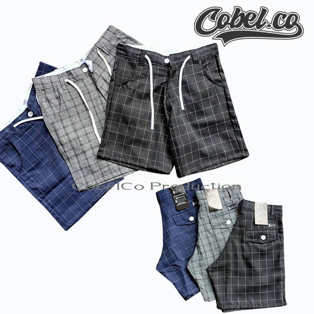Celana Tartan / Tartan Pria / Celana Tartan Pendek / Celana Pendek Pria / Celana Pendek Distro