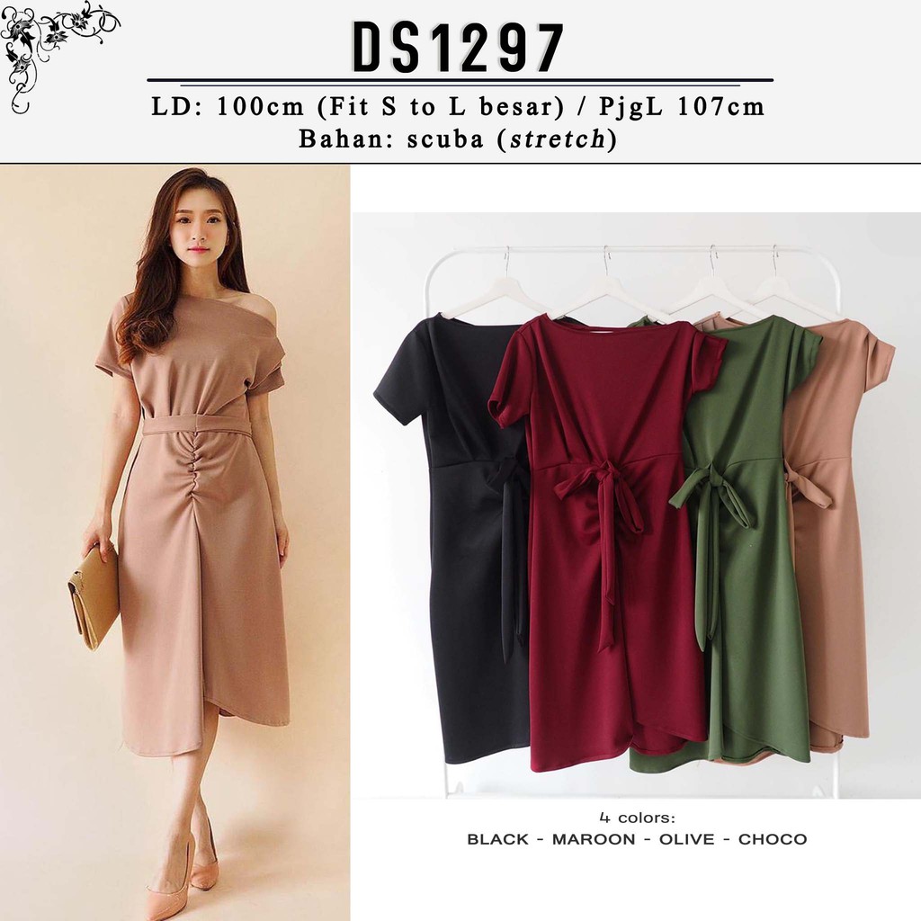 DS1297 Vezzo Dress / Dress Pesta
