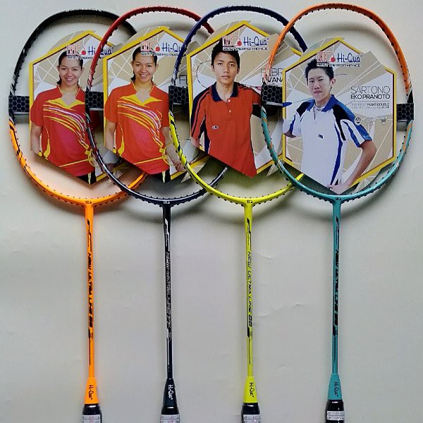 PACKING KAYU - Raket Badminton Hi-Qua NEW ULTRA LINE 32 Lbs ORIGINAL HiQua