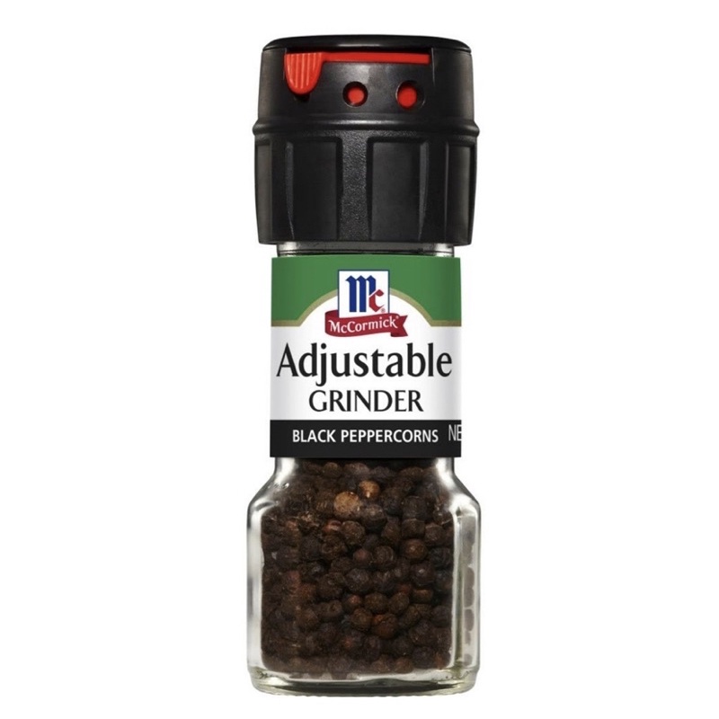 Mccormick Mc Cormick blackpepper black pepper grinder 28 g lada hitam / black pepper cracked