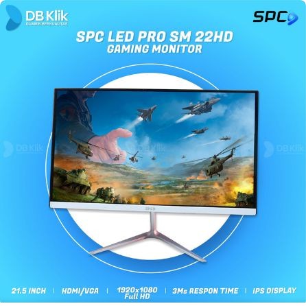 "LED Monitor Gaming SPC Pro SM-22 Inch Full HD"