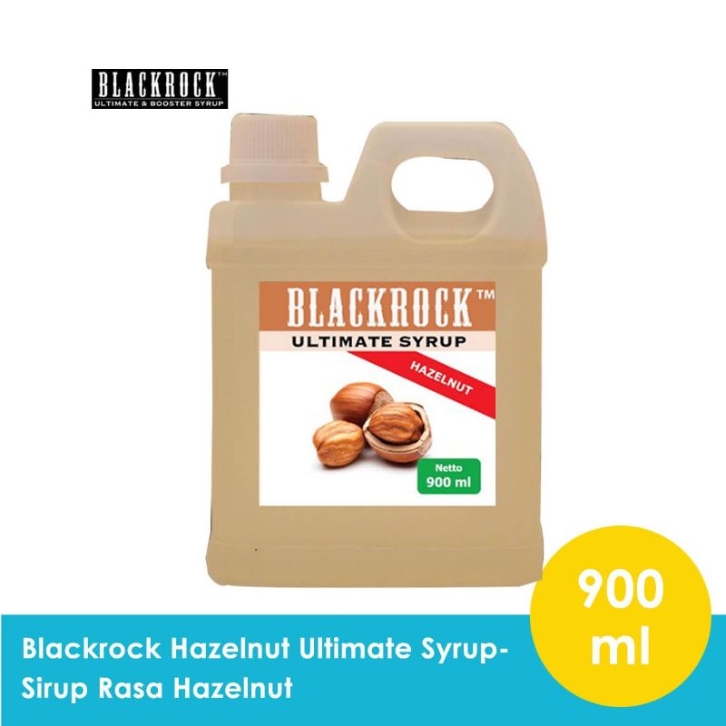 

Blackrock Hazelnut Ultimate Syrup 900 ml - sirup rasa hazelnut