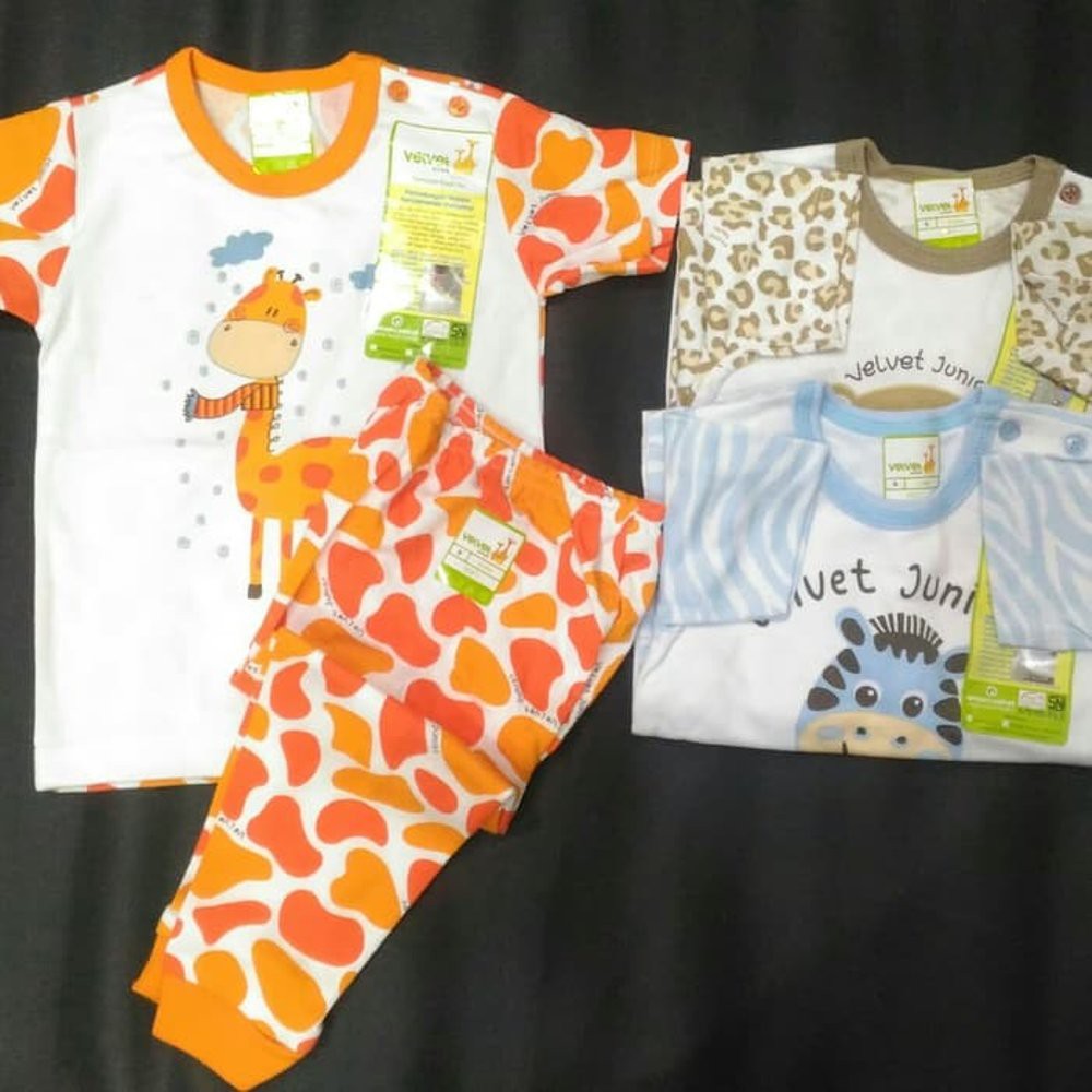 Dijual baju velvet junior setelan velvet junior panjang pendek