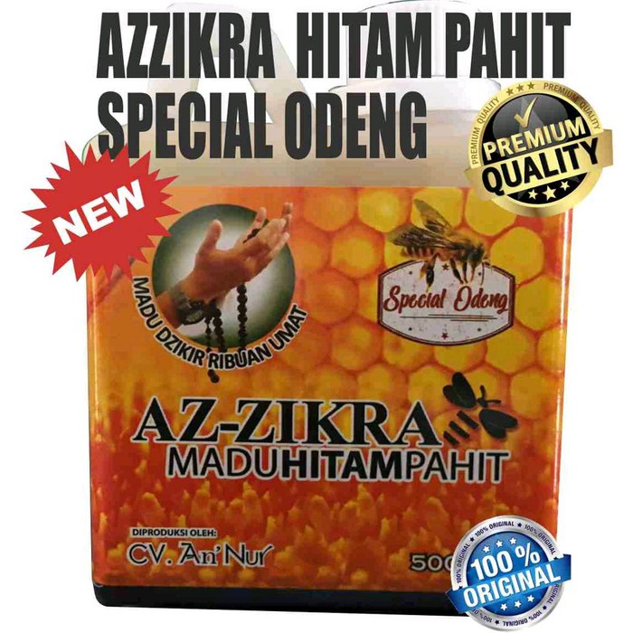 

Madu Hitam Pahit Az Zikra Azzikra Adz Dzikra Asli Original