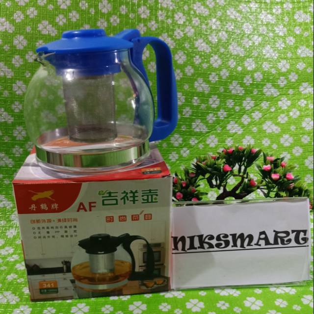 Teko Kopi Kaca / Teko Teh Kaca / Tea Pot Kaca