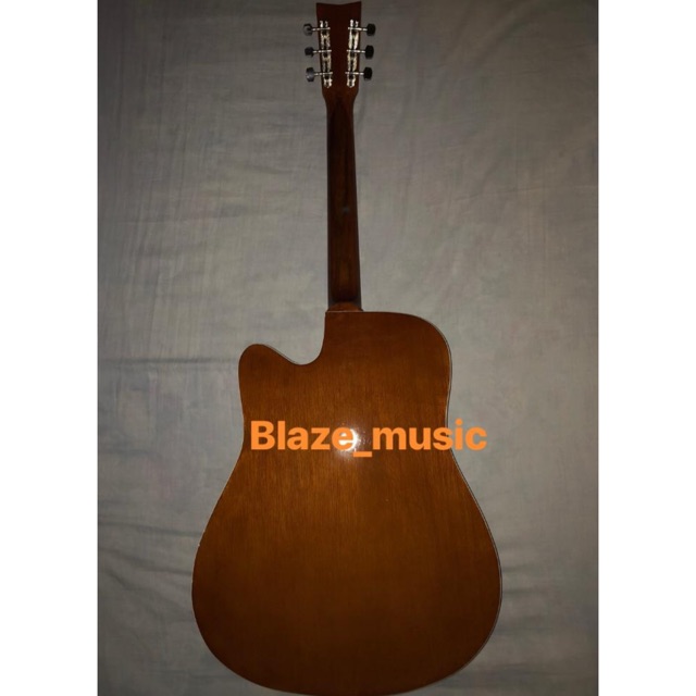 [PAKET LENGKAP] Gitar akustik YMH F1000 Jumbo CUSTOM (Dapat tas, senar, dan pick)