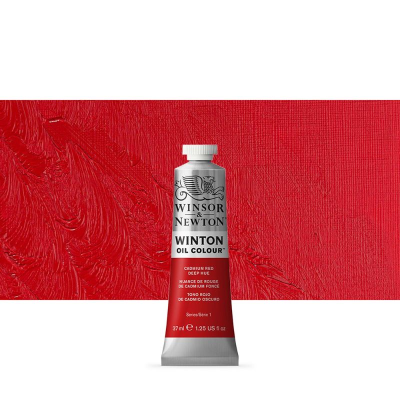 

CAT MINYAK WINTON OIL COLOUR 37 ML CADMIUM RED DEEP HUE WINSOR & NEWTON