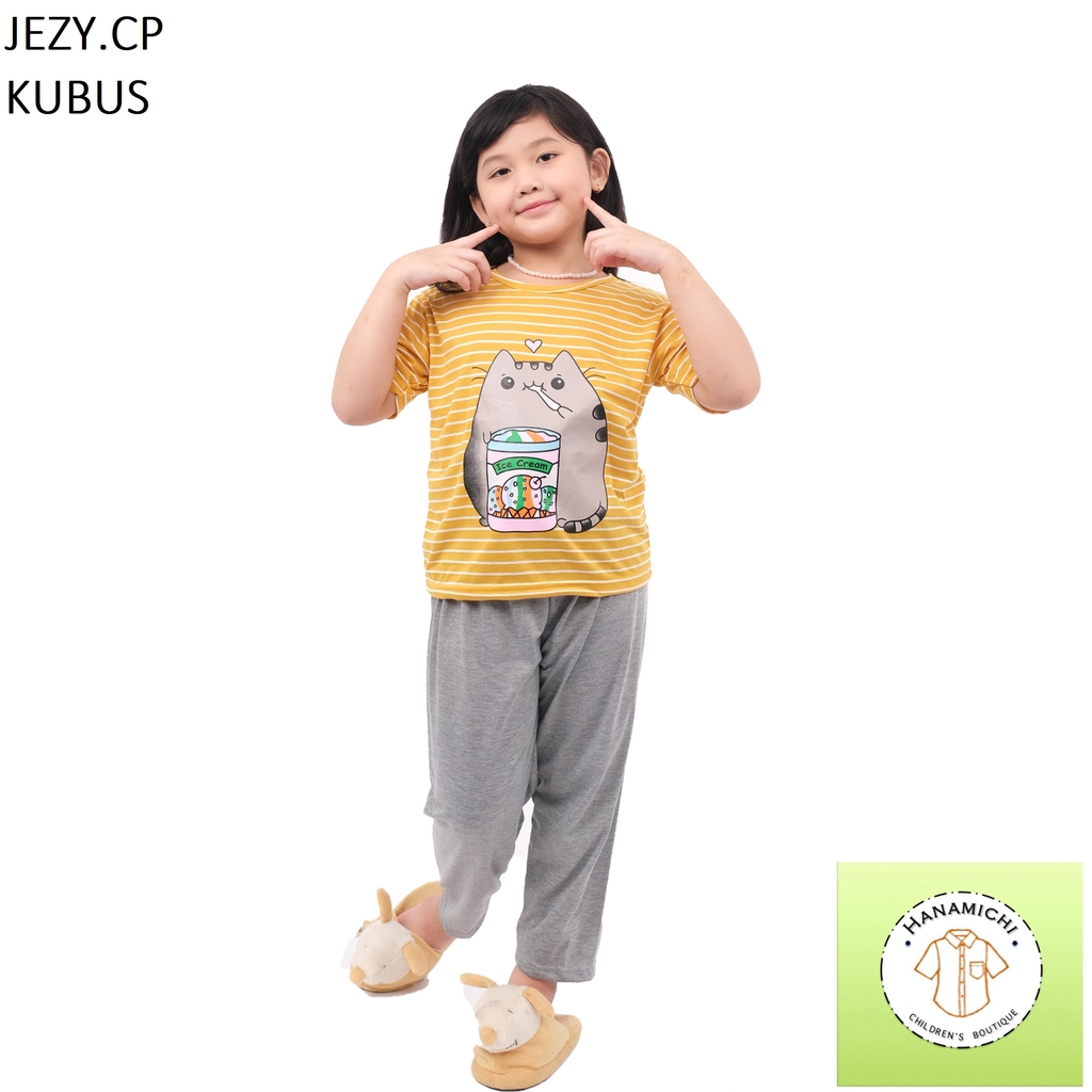 Hanamichi JEZY.CP Baju Tidur Anak Lengan Pendek