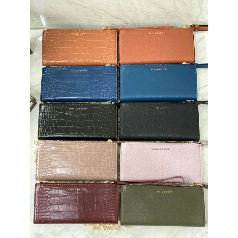 DOMPET WANITA CNK CK605 POLOS MINI EFFECT WRISTLET WALLET