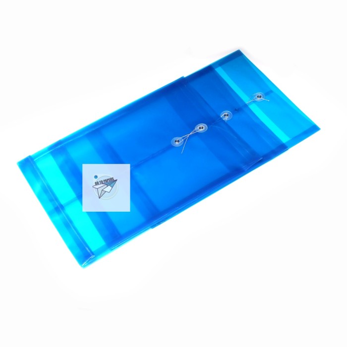 

Felix Map Plastik Biru Tali Folio - Lusin