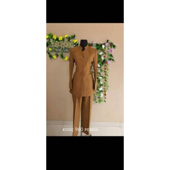 Terlaris.. BAJU BLAZER PEMDA PNS KHAKI KEKI GURU KANTOR DINAS SHANGHAI MURAH MUSLIMAH WANITA BH.IMPO