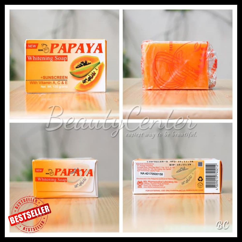 

[RDL] Sabun Pepaya RDL Original / RDL Papaya Soap / 135gr