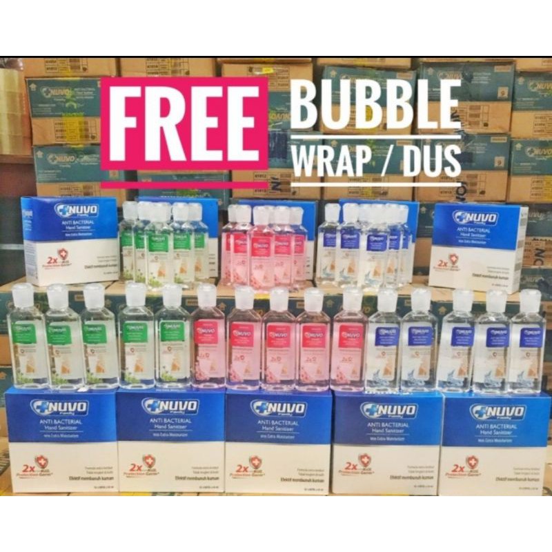 Handsanitizer Nuvo 85 ml / Nuvo Hand Sanitizer 85ml Gel