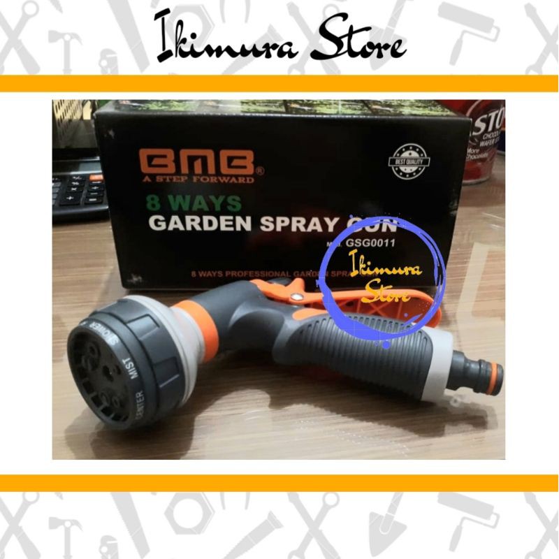 Semprotan Taman 8 Pattern BMB 8 Ways Garden Spray Gun