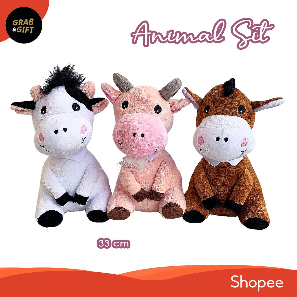 Boneka Animal - Cow / Sapi