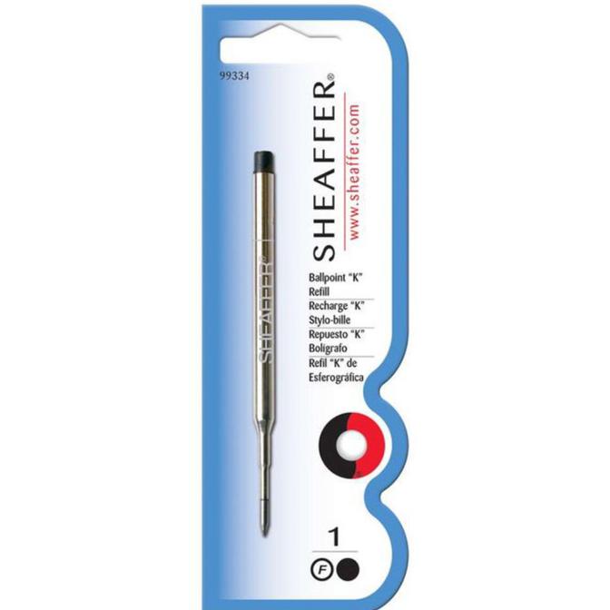 

PROMO Sheaffer Ballpoint Refill "K" Style - Black Medium - Blister Card/PULPEN GEL/PULPEN LUCU/PULPEN 1 PACK/PENSIL WARNA/PENSIL 2B/PENGHAPUS JOYKO/PENGHAPUS LUCU/RAUTAN PENSIL PUTAR/RAUTAN ELEKTRIK/SPIDOL WARNA/SPIDOL PERMANEN/SPIDOL