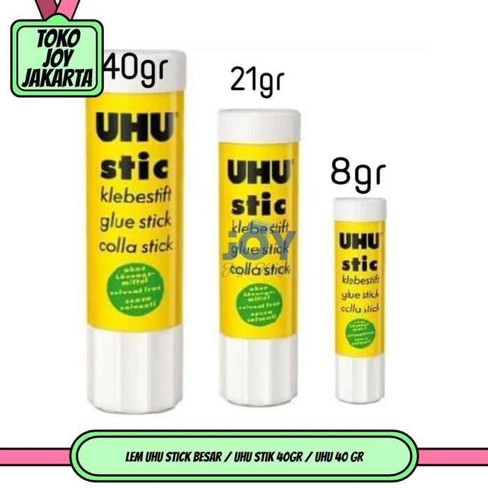 

LEM UHU STICK Besar / UHU Stik 40GR / UHU 40 GR