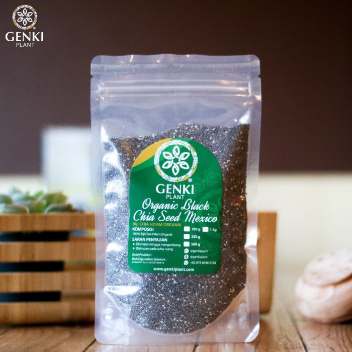 

Terbaru Organic Black Chia Seed Mexico - 500g Murah