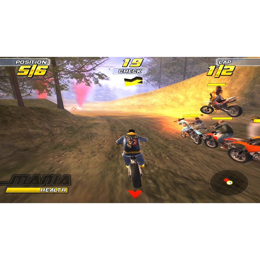 Kaset PS 2 Motocross Mania 3