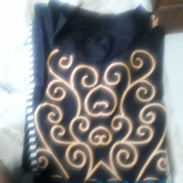 Tunik Batik Gempi Melati Fit Ld 111 Cm Katun Unggul Jaya Warna Pink Tosca Kuning Merah