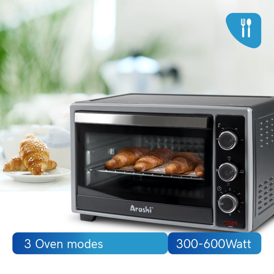 ARASHI M20A 20 Liter - Oven Elektrik Kapasitas 20 Liter