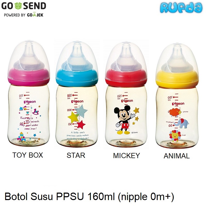 PPSU 160ml Wideneck Baby Bottle Botol Susu Bayi