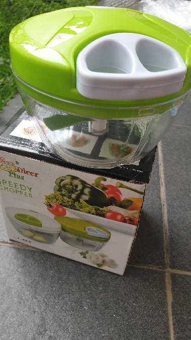 Speedy Chopper Blender Tarik Manual Pengulek