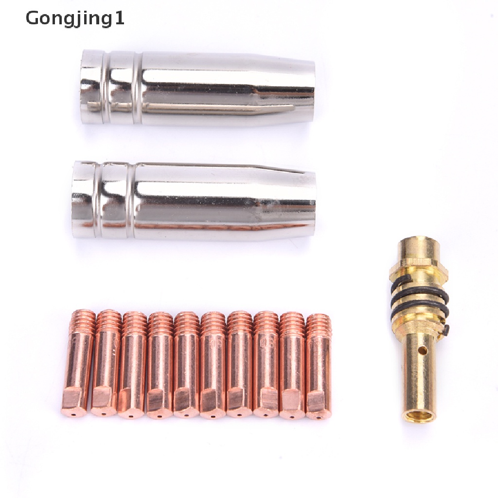 Gongjing1 13pcs Holder Nozzle Obor Las 15ak 0.6 / 0.8 / 1.0 / 1.2mm